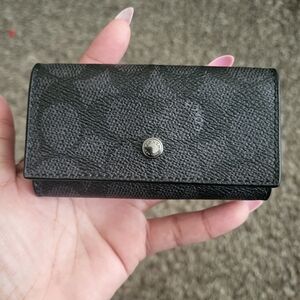 Coach Black Key Holder